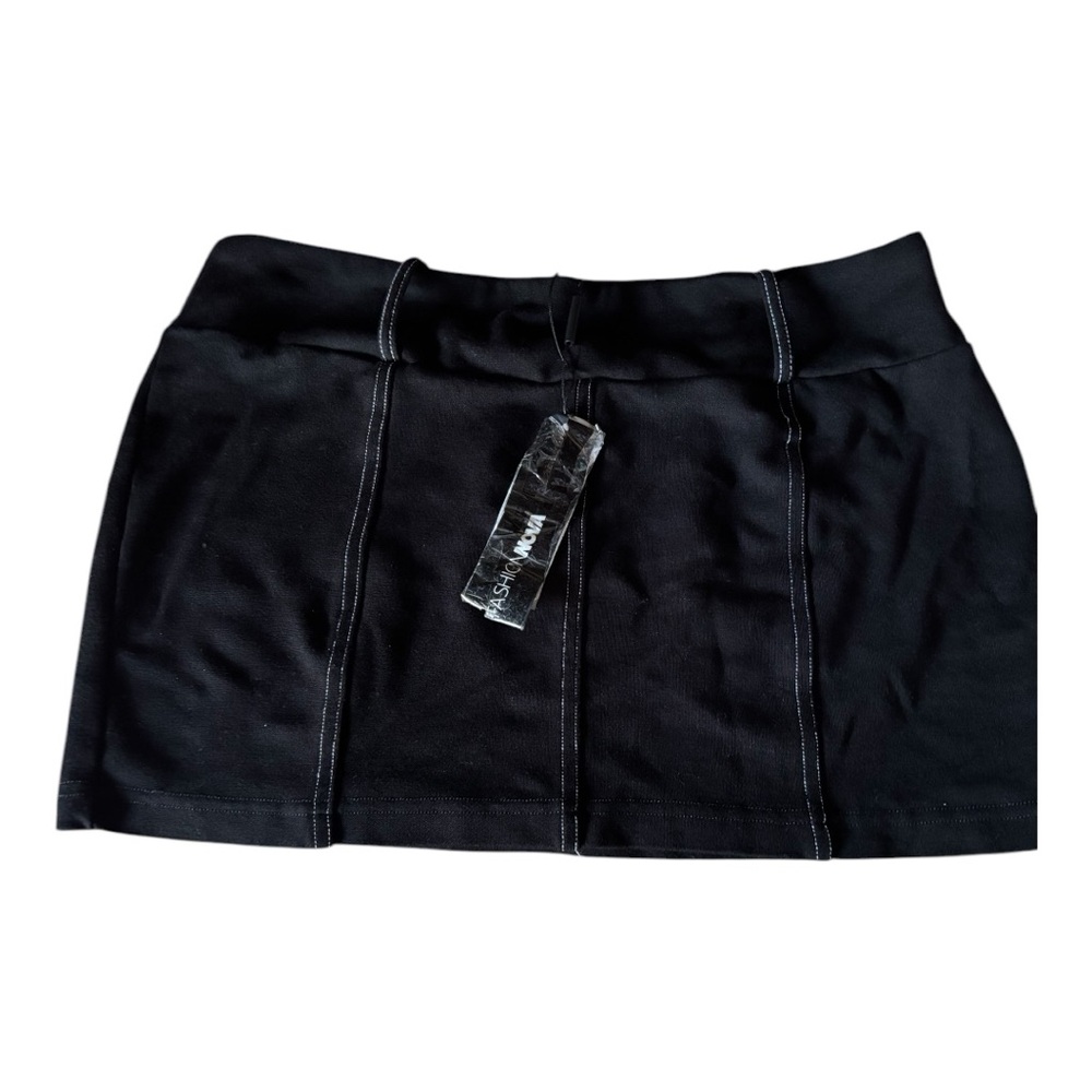 Fashion Nova Black Pencil Mini Skirt for Night Out